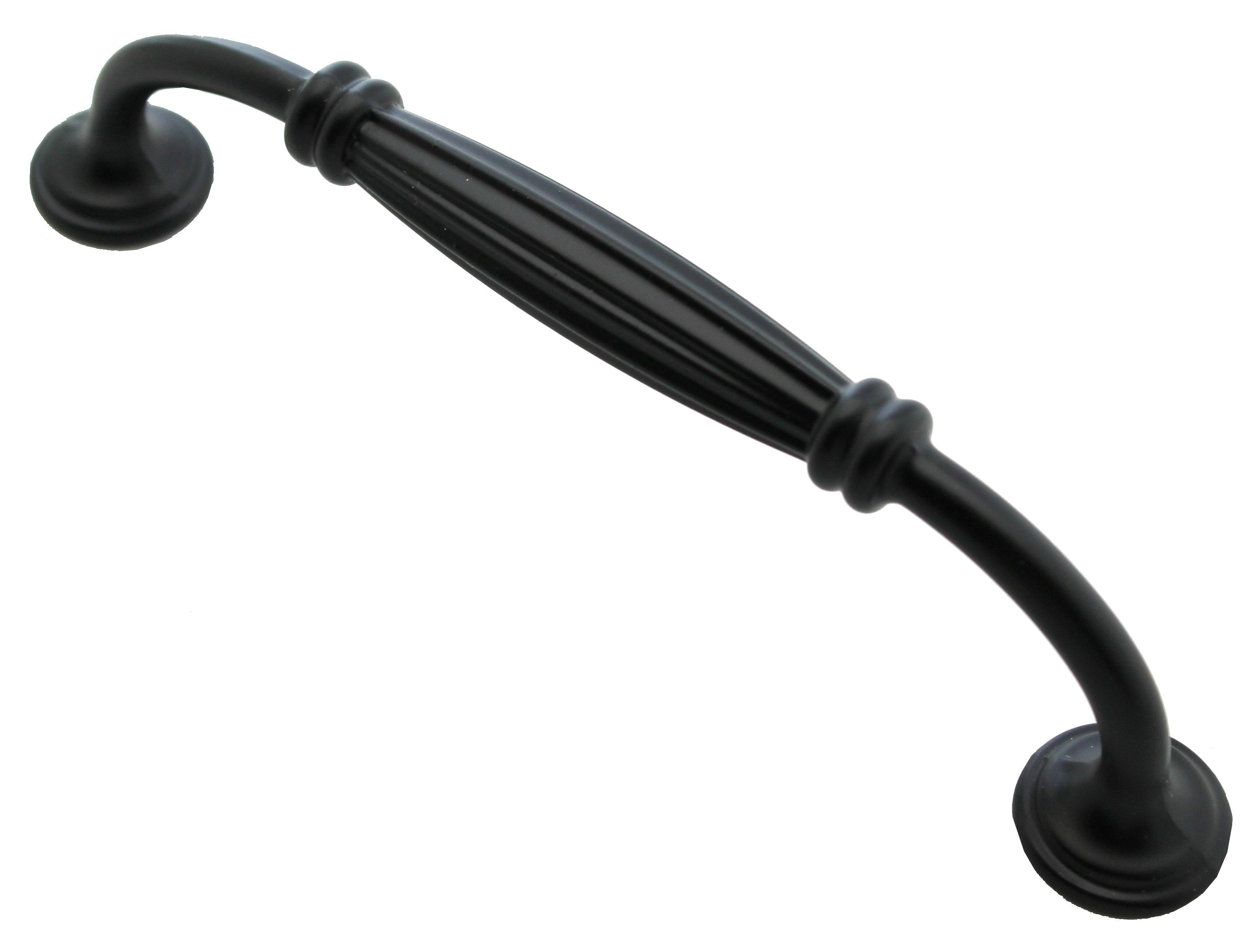 Robustline Cupboard Handles & Knobs Cupboard Handles Aluminum Handle Matt Black, Al-3003 Cabinet Furniture Knob